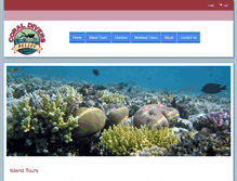 Tablet Screenshot of coraldiversbelize.com